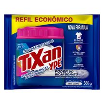 Tira Manchas em Pó Tixan Ypê Roupas Brancas e Coloridas Sachê 380g