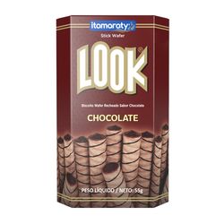 Biscoito Wafer Stick Look Chocolate 55g