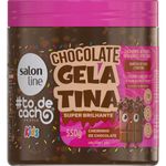 GELATINA-CAPIL-SALON-LINE-550G-KIDS-CHOC-SUP-BRILH