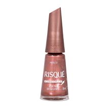 Esmalte Bronze Risqué & Chilli Beans Por Trás Dessa Lente Metálico 8ml