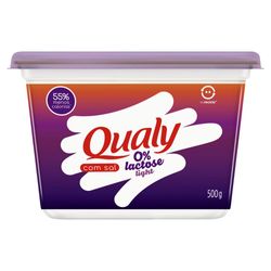Margarina Qualy 500g Light Zero Lactose Com Sal