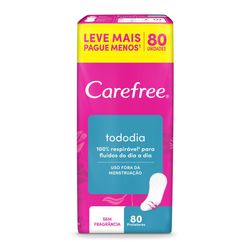Absorvente Protetor Diário Carefree Todo Dia Lv Mais Pg Men