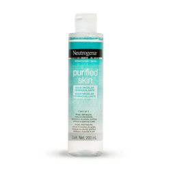 Água Micelar Demaquilante Neutrogena Purified Skin, 200ml