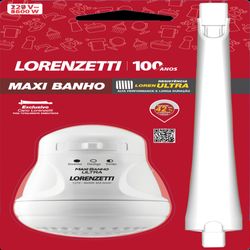 Ducha Lorenzetti Maxi Banho Com Cano 220v