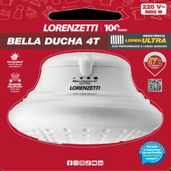 Ducha Lorenzetti Bella 4t 220v