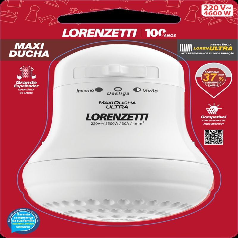DUCHA-LORENZETTI-MAXI-DUCHA-220V