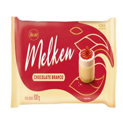 Chocolate Cobertura Melken Branco 500g