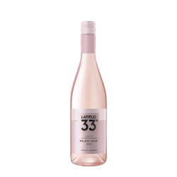 Vinho Argentino Latitud 33 Malbec Rosé 750ml