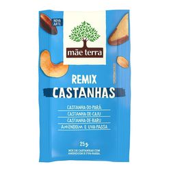 Snack Saudável de Castanhas Mãe Terra 25g