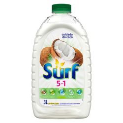 Sabão Líquido Surf 5 em 1 Cuidado do Coco 3 LT