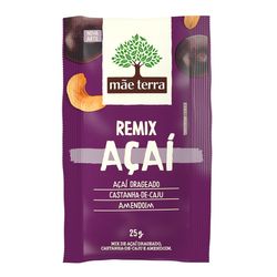 Snack Saudável Mãe Terra Remix Açai 25gr