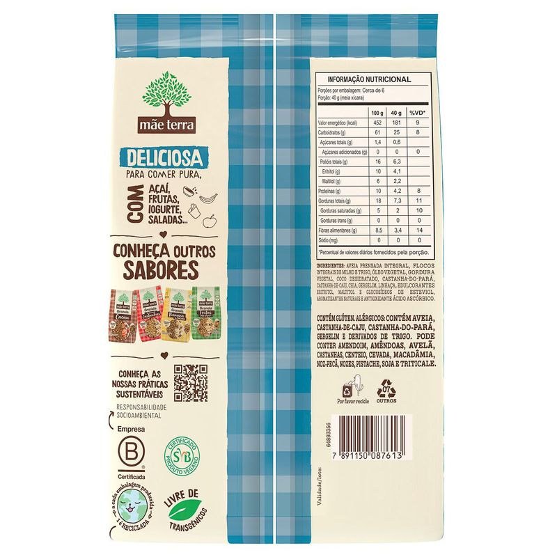 GRANOLA-MAE-TERRA-250G-ZERO-ACUC-TRAD