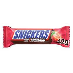Chocolate Snickers Edição Limitada Morango 42g