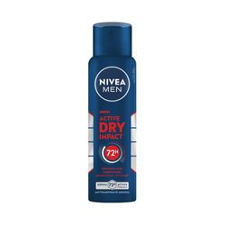 NIVEA MEN Desodorante Antitranspirante Aerossol Dry Impact 150ml