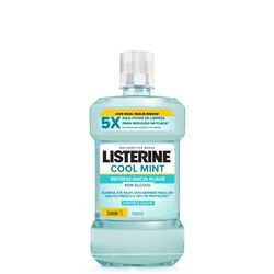 Enxaguante Bucal Sem Álcool Listerine 1L Cool Mint