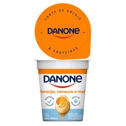 Iogurte Natural Danone Laranja, Cenoura e Mel 160G