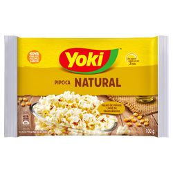 Pipoca Micr Yoki 100g  Pipoca Micr Yoki 100g Natur