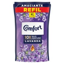 Amaciante Roupa Concentrado Comfort 900Ml Sache Lavanda