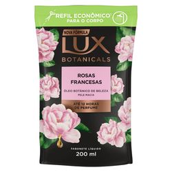 Sabonete Liquido Corporal Lux Botanicals Rosas Francesas 200ml