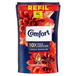 Amaciante Concentrado Comfort 900ml Sachê Energia Floral