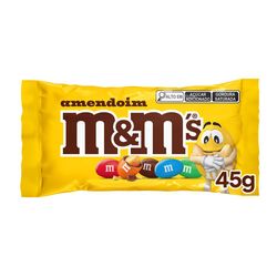 Chocolate Confeito M&Ms 45g Amendoim