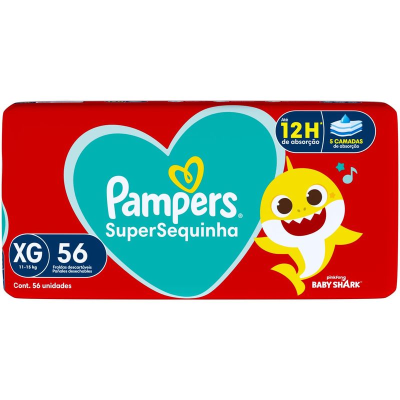 FRALDA-PAMPERS-SUPERSEQUINHA-C--56-XG
