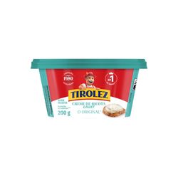 Creme Queijo Ricota Tirolez 200g Light