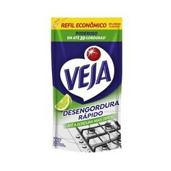 Desengordurante Veja Cozinha Limão 400ml Refil Econômico