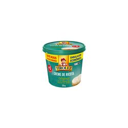 Creme Queijo Ricota Tirolez 370g Tradicional