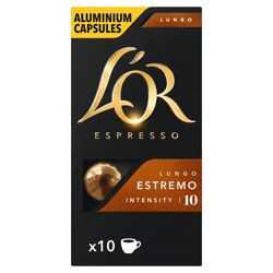 Cápsula de café Lor Lungo Estremo 10 un