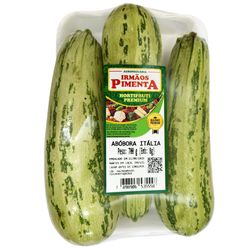 Abobora Italia I Pimenta 700g Bandeja