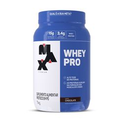 Suplemento Pó Whey Max Titanium Chocolate 1KG
