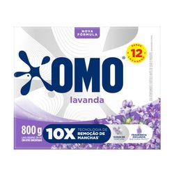 Lava Roupa Pó Omo Lavanda 800g