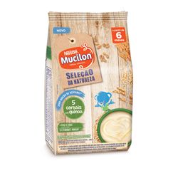 Cereal Mucilon 180g Sc 5 Cereais Zero Açúcar