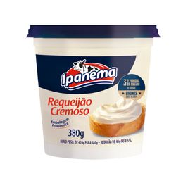 Requeijão Cremoso Ipanema 380g Pote