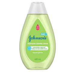 Shampoo Para Bebê Johnson's Baby Para Cabelos Claros, 400ml