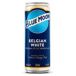 Cerveja Blue Moon Belgian White Lata Sleek 350ml