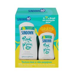 Protetor-Solar-Sundown-200ml-Grátis-FPS50-120ml