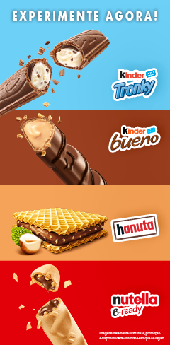 Ferrero Tronky, Kinder bueno, Hanuta e Nutella b-ready
