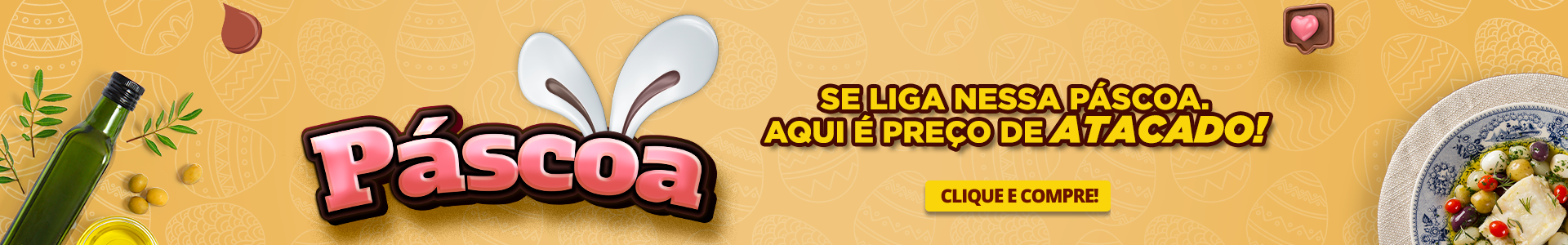 Se liga nessa Páscoa Aqui é Preço de Atacado!