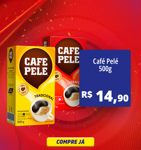 Café Pelé Tradicional 500g Vácuo